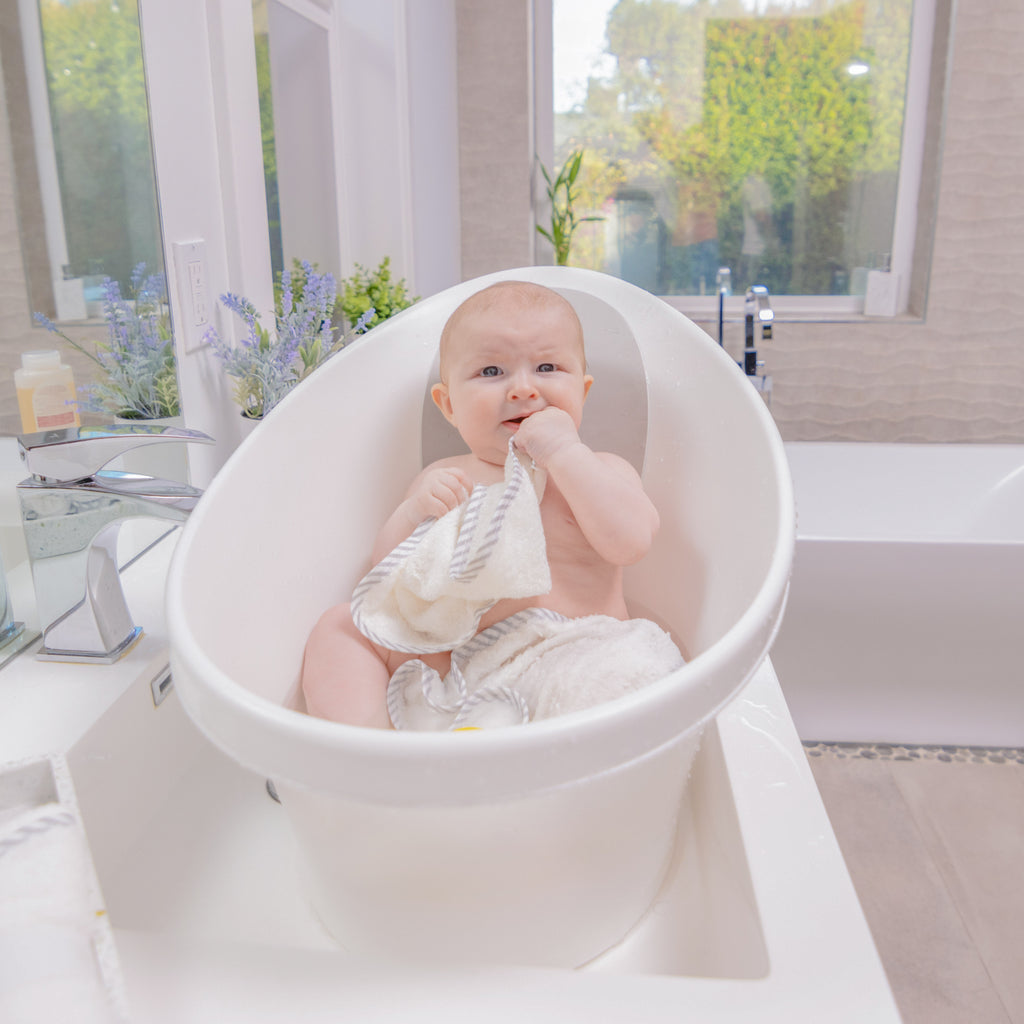 Organic Baby Washcloths | Bamboo Baby Washcloth | Softest Baby Washcloth, Sunshine by KeaBabies