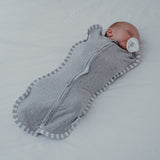 Easy Zipper Swaddle Blankets by Comfy Cubs - Grey