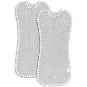 Easy Zipper Swaddle Blankets - Grey